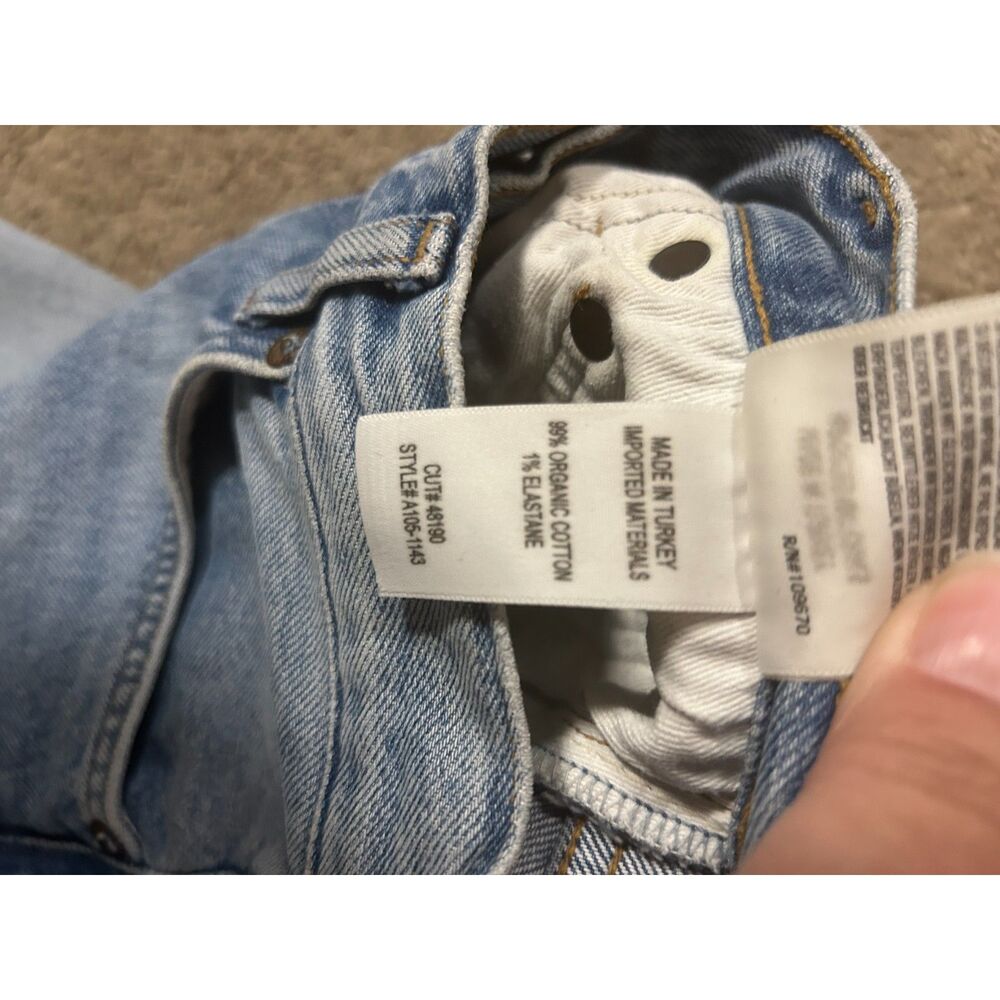 Agolde Remy High Rise Straight Jeans Size24 - Picture 3 of 5
